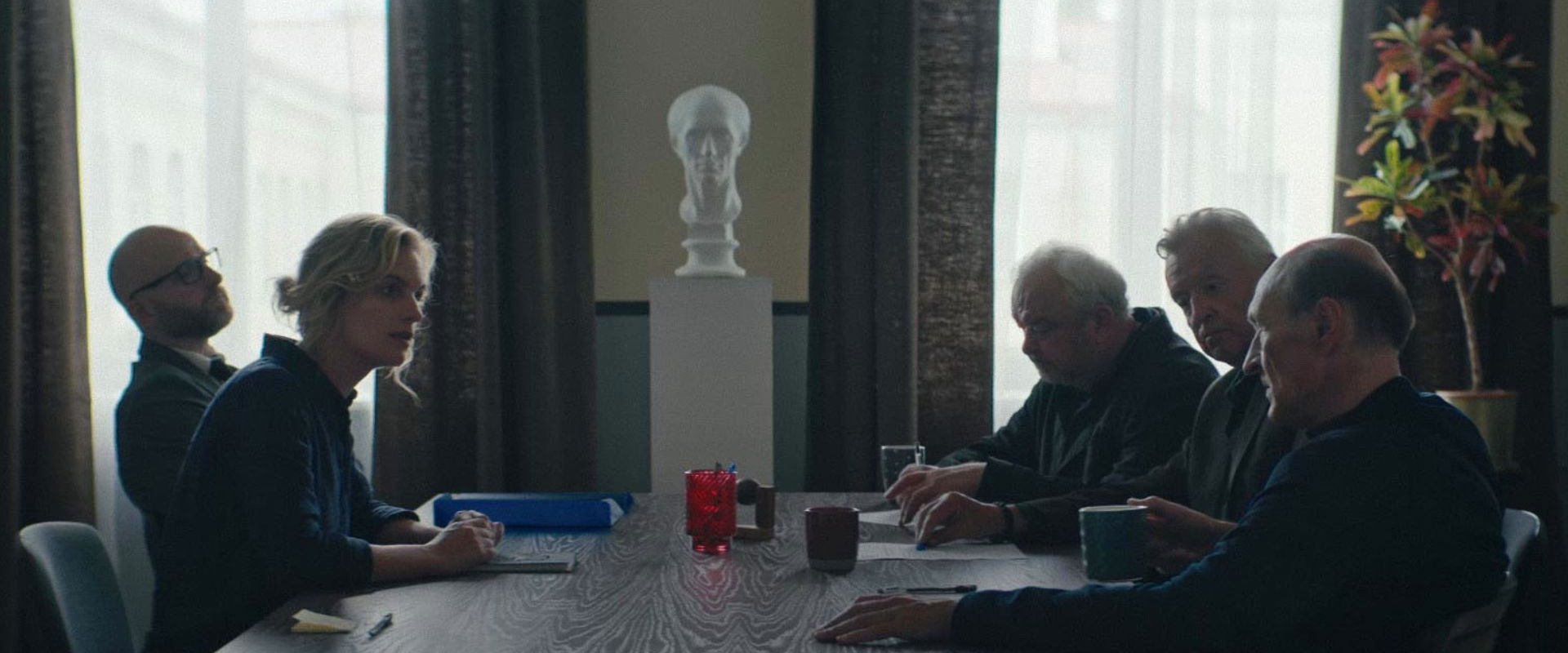 The Evaluation backdrop