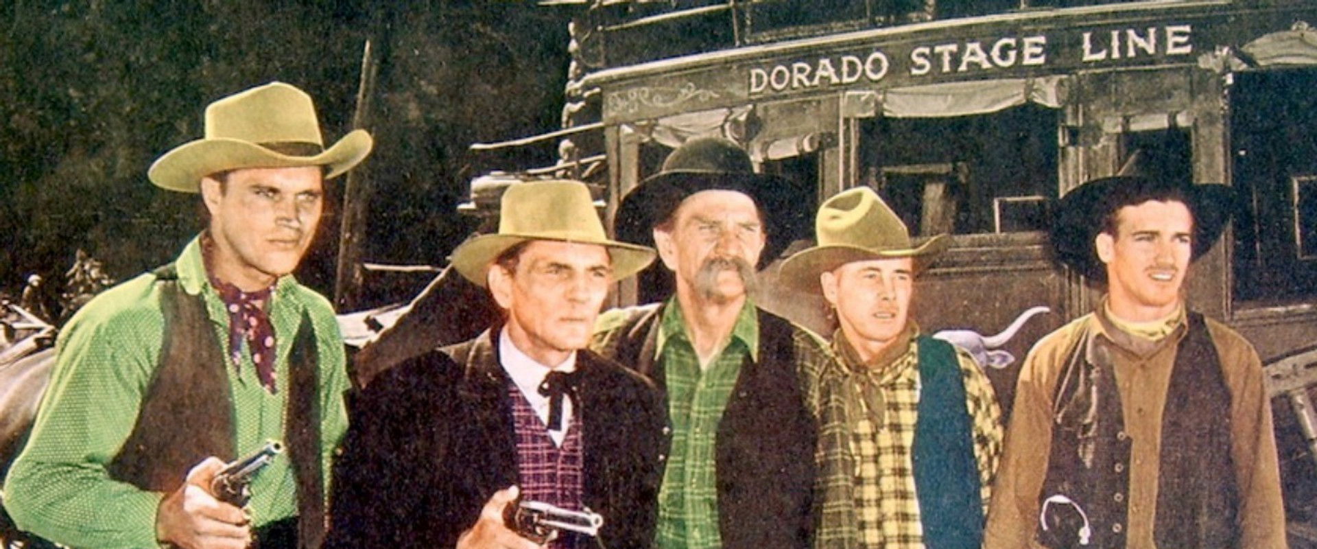 Great Stagecoach Robbery backdrop