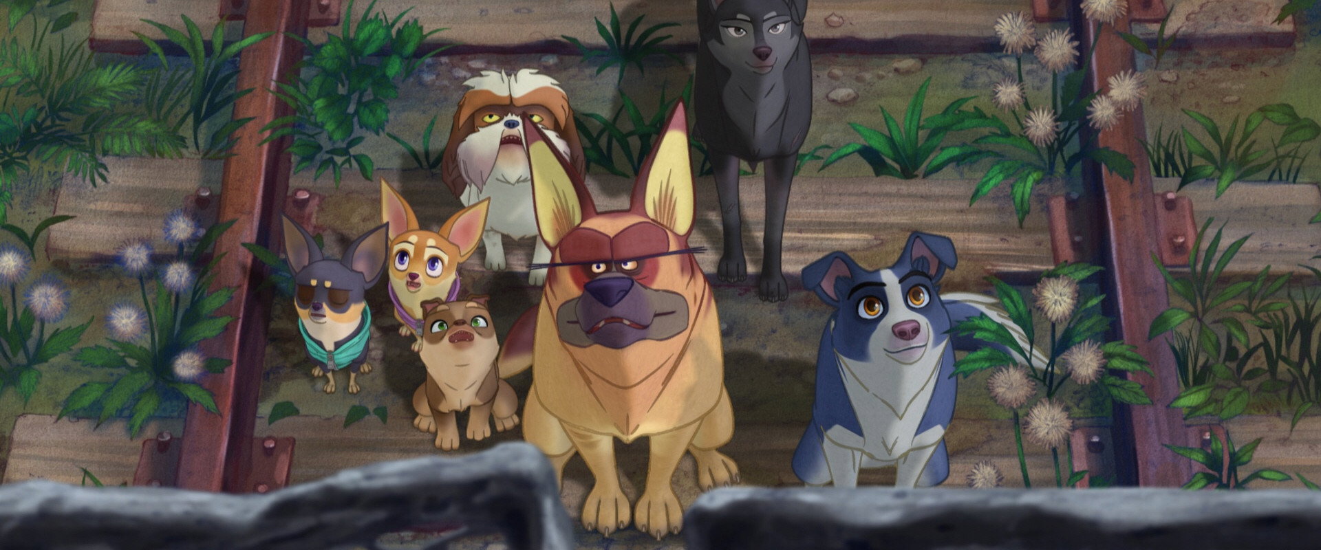 A Dog's Courage backdrop