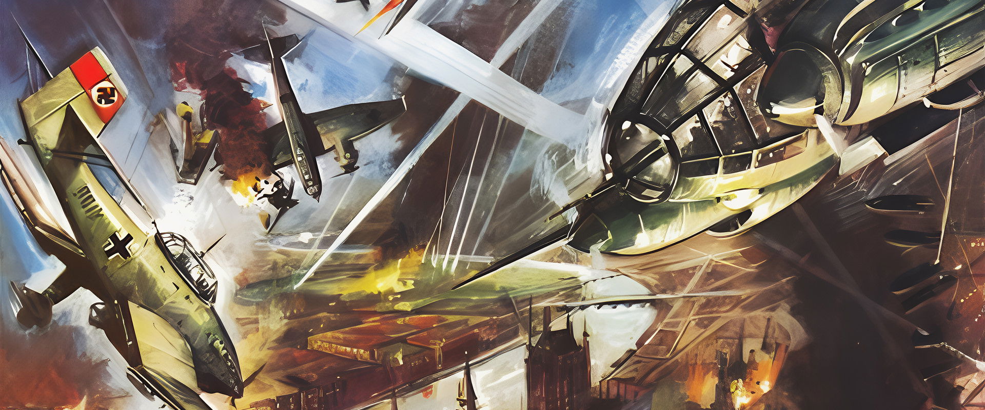 Eagles Over London backdrop