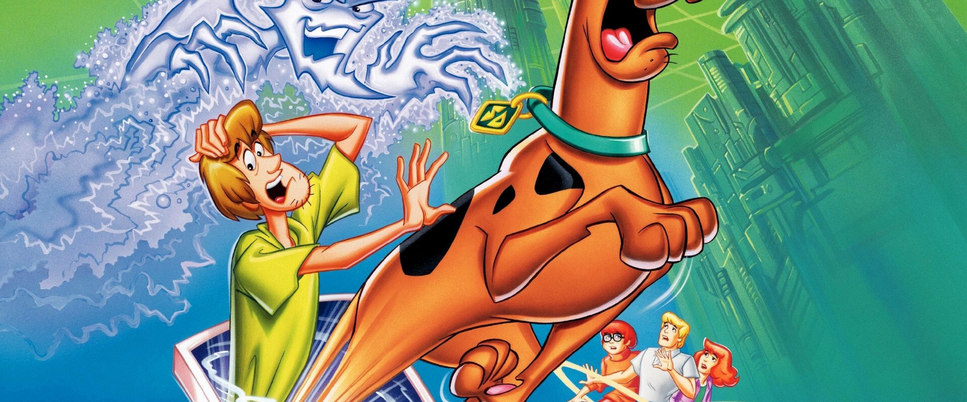 Scooby-Doo! and the Cyber Chase backdrop