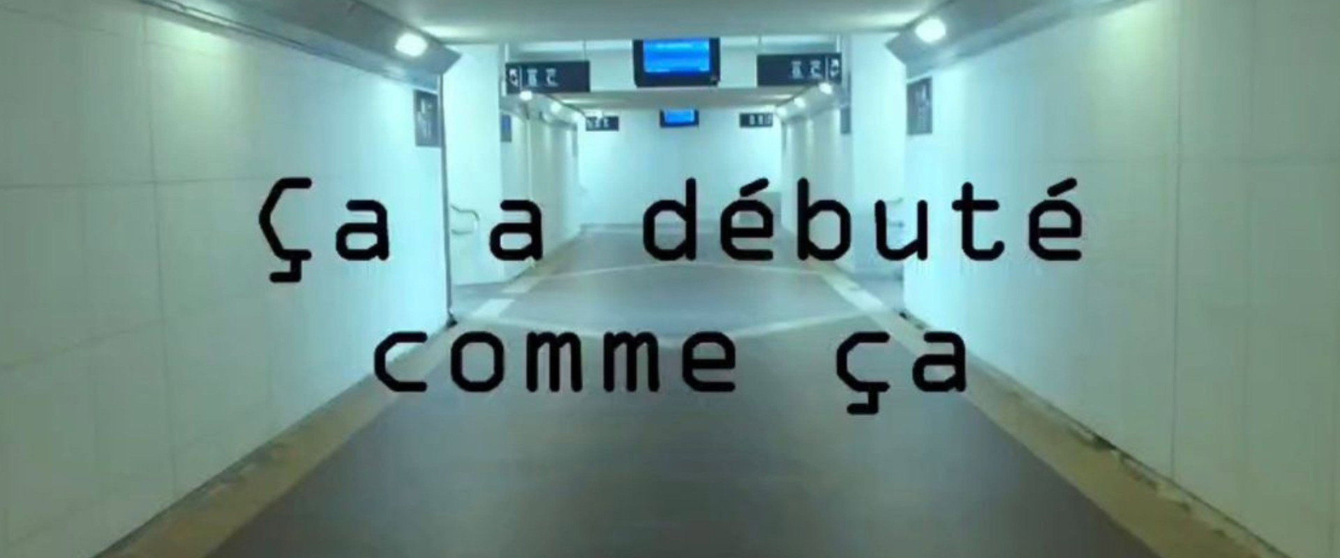 Ça a débuté comme ça backdrop