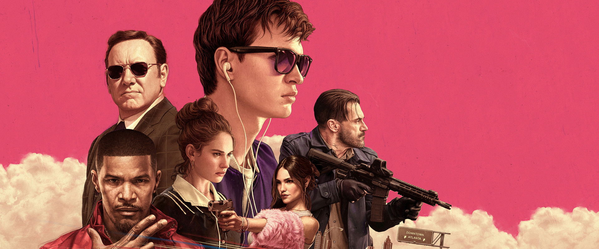 Baby Driver backdrop