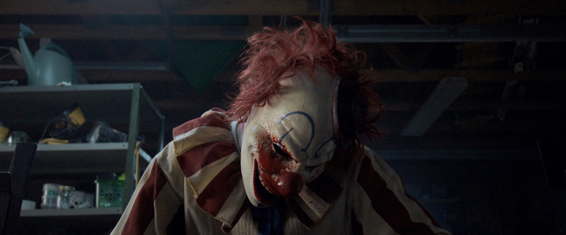 Clown in a Cornfield