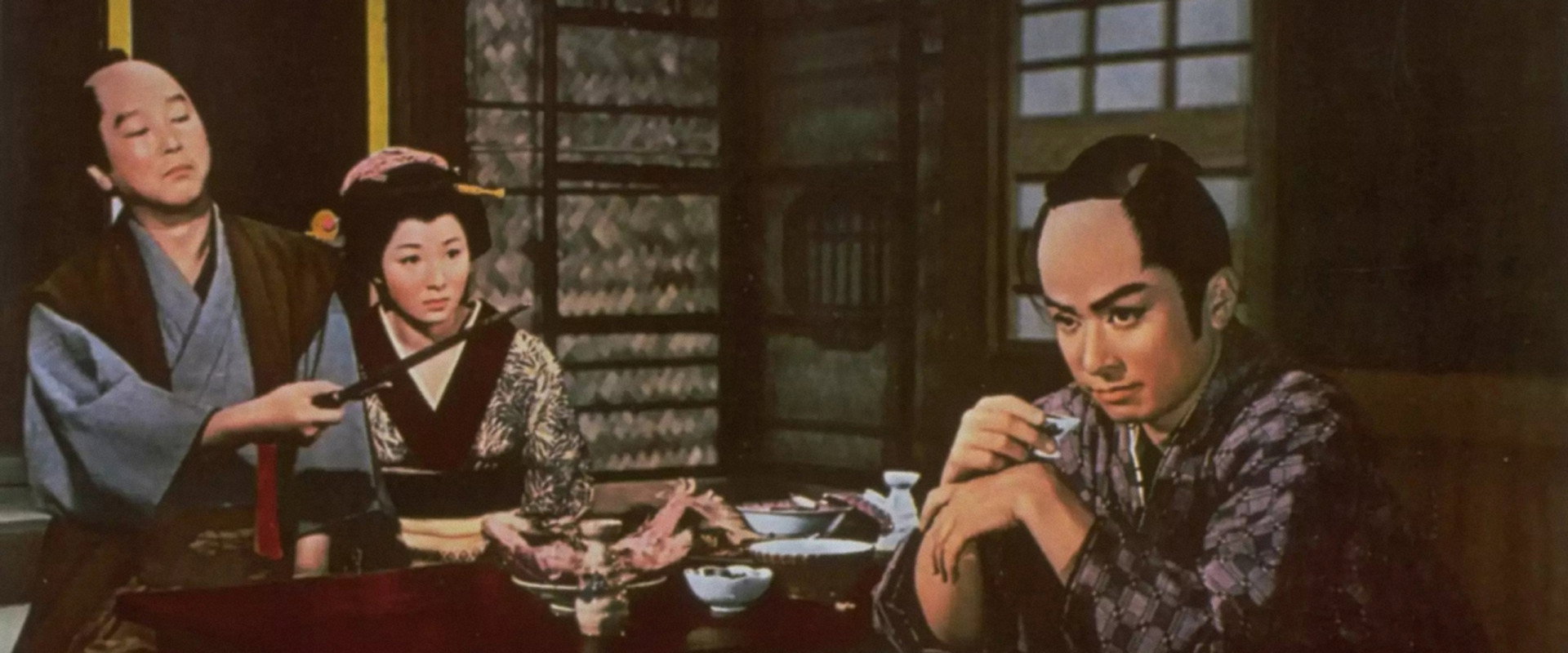 Case of a Young Lord 9: Black Camellia backdrop