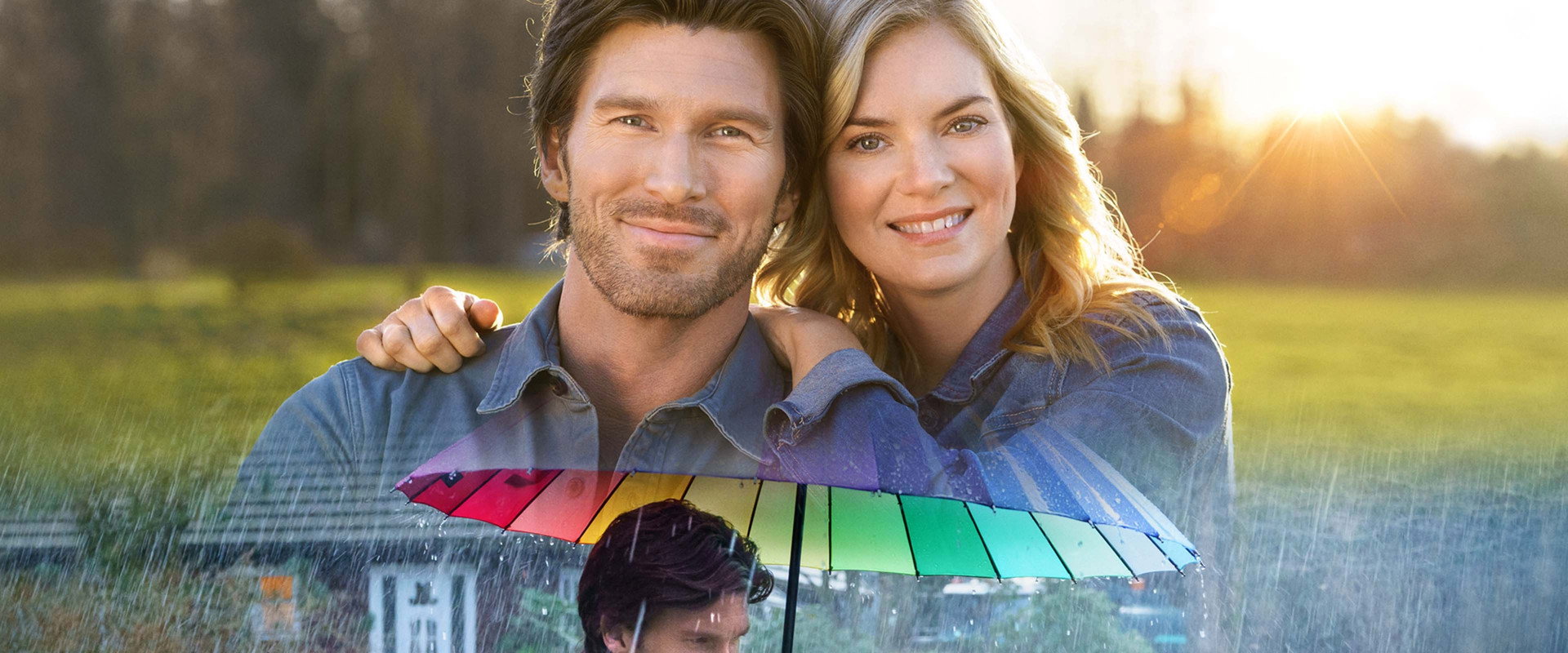 Love in the Forecast backdrop