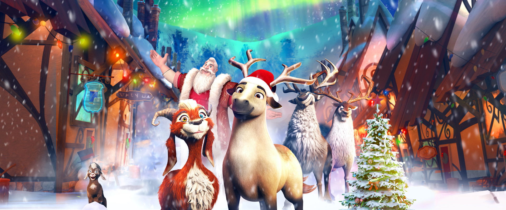 Elliot: The Littlest Reindeer backdrop