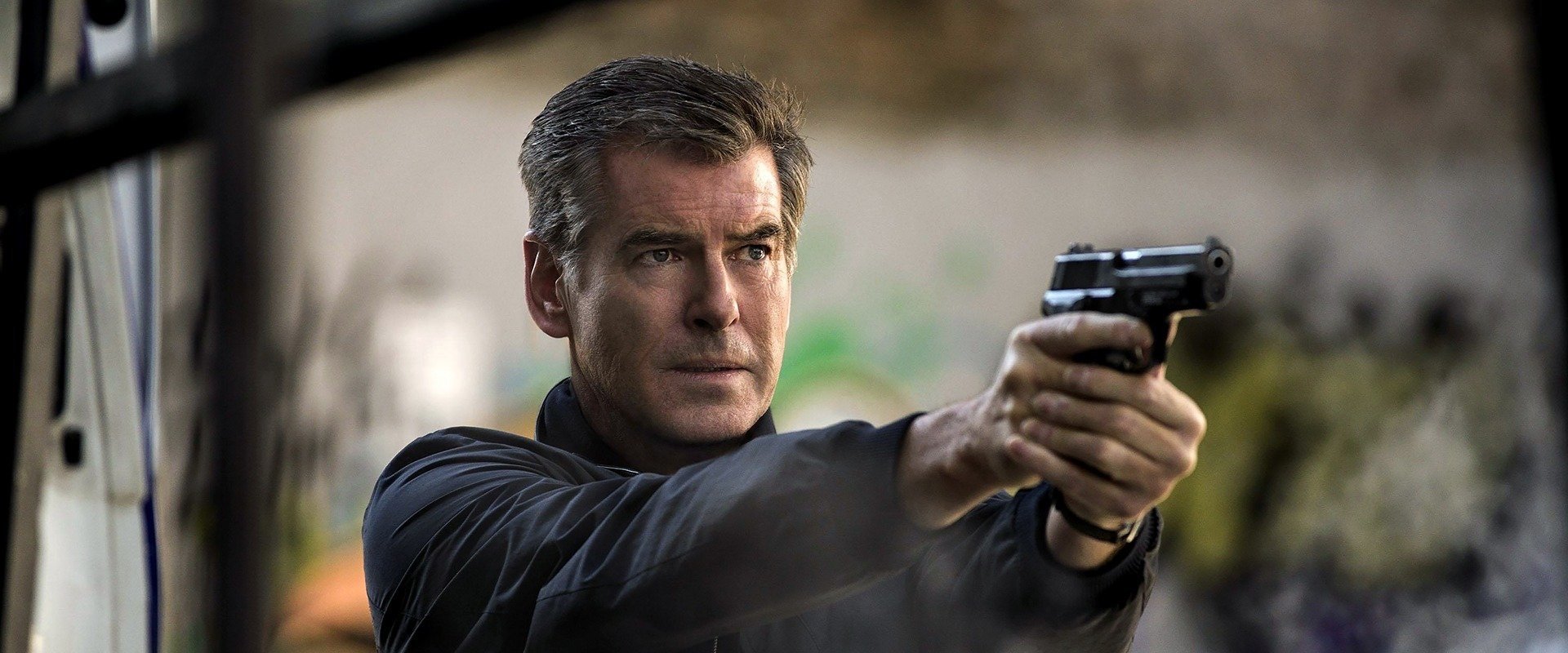 The November Man backdrop