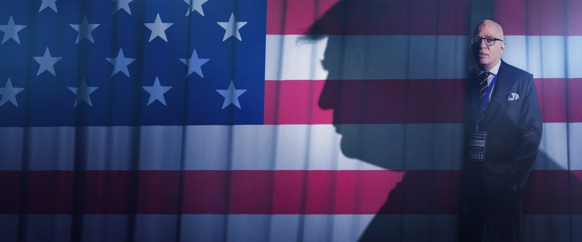 Rewriting Trump backdrop