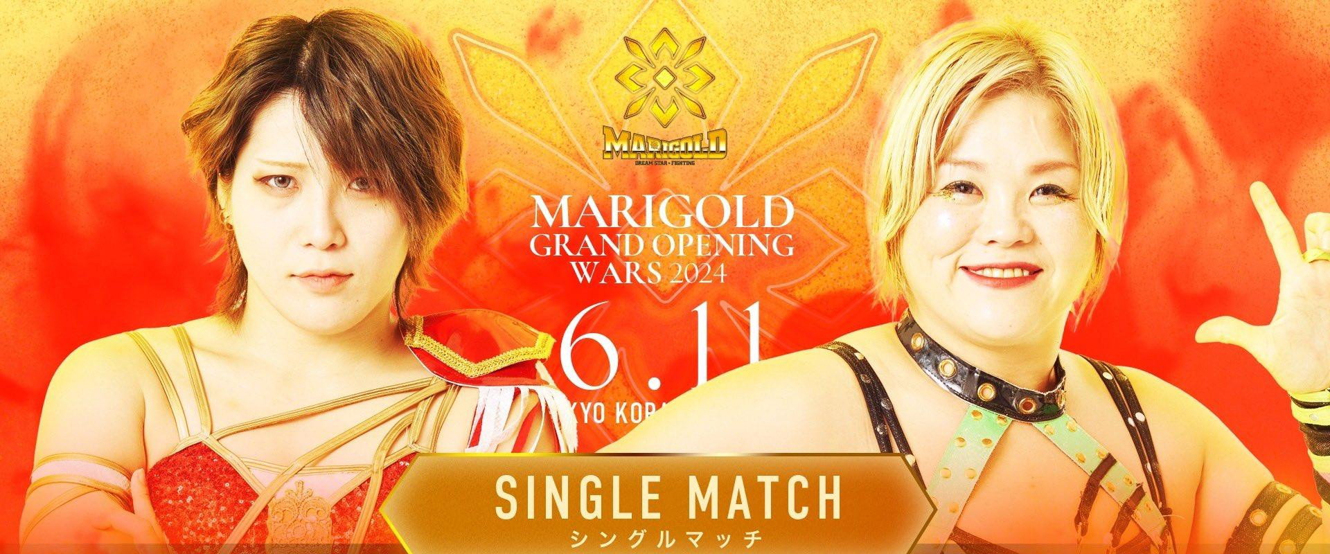 Marigold Grand Opening Wars 2024 ~ Day 4 backdrop
