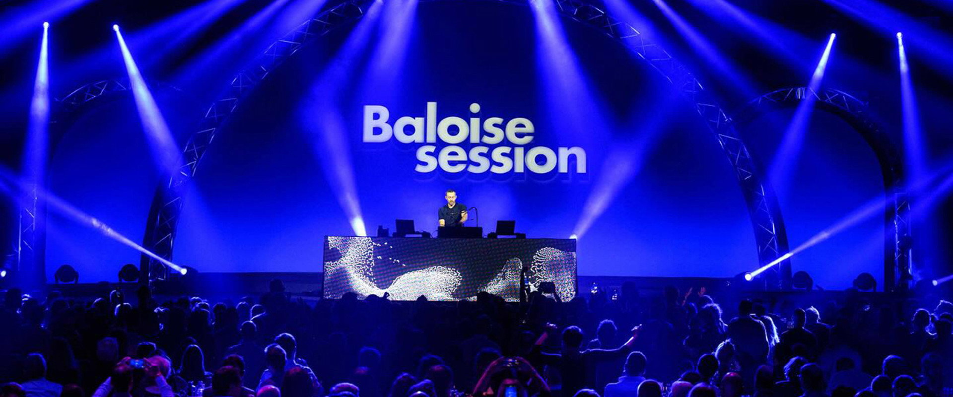 Arte Concert - Fritz Kalkbrenner Baloise Session 2023 backdrop