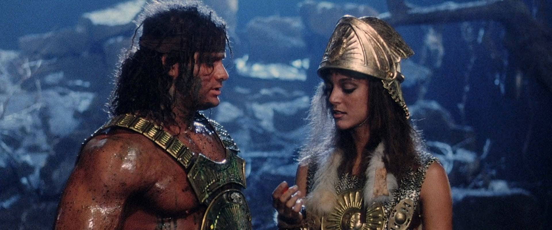 The Barbarians backdrop