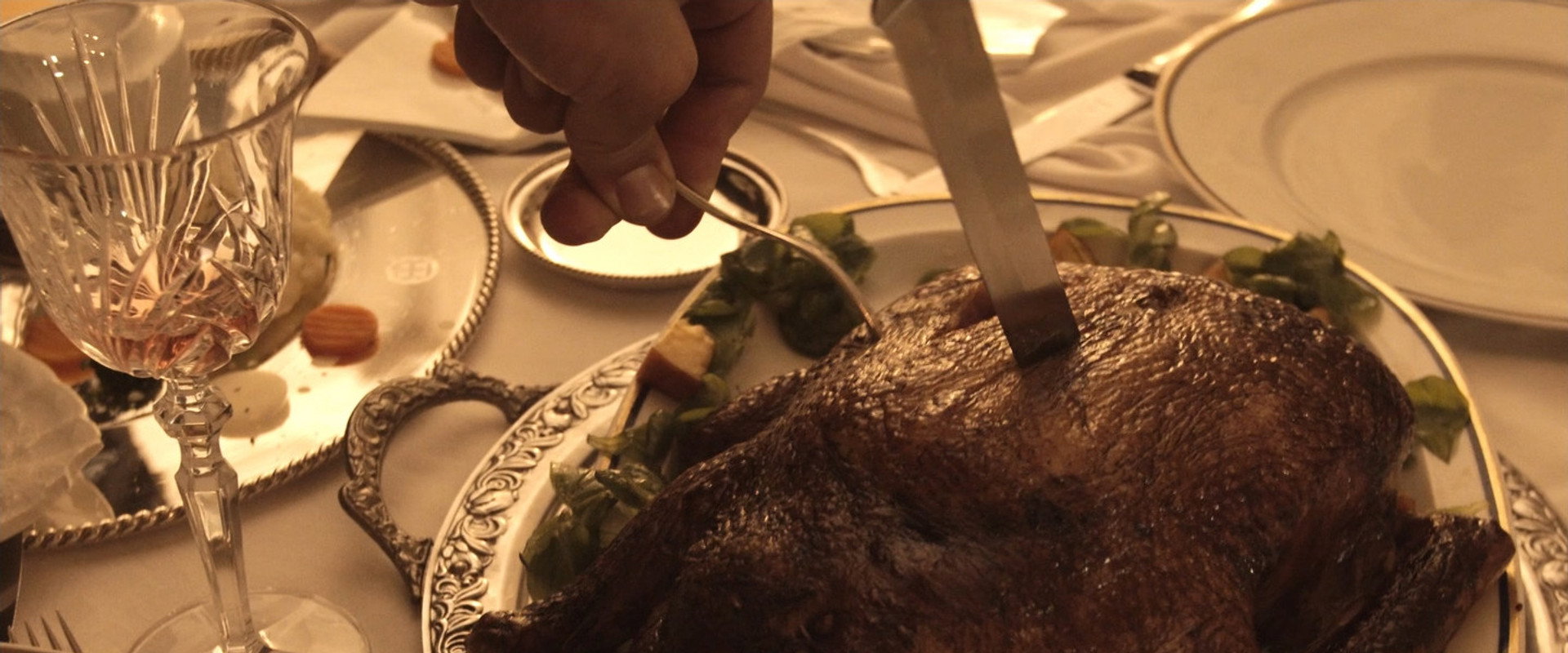 The Food on the Table backdrop