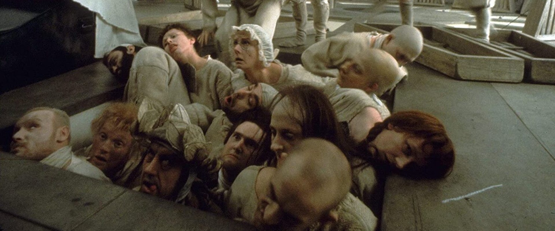 Marat/Sade backdrop