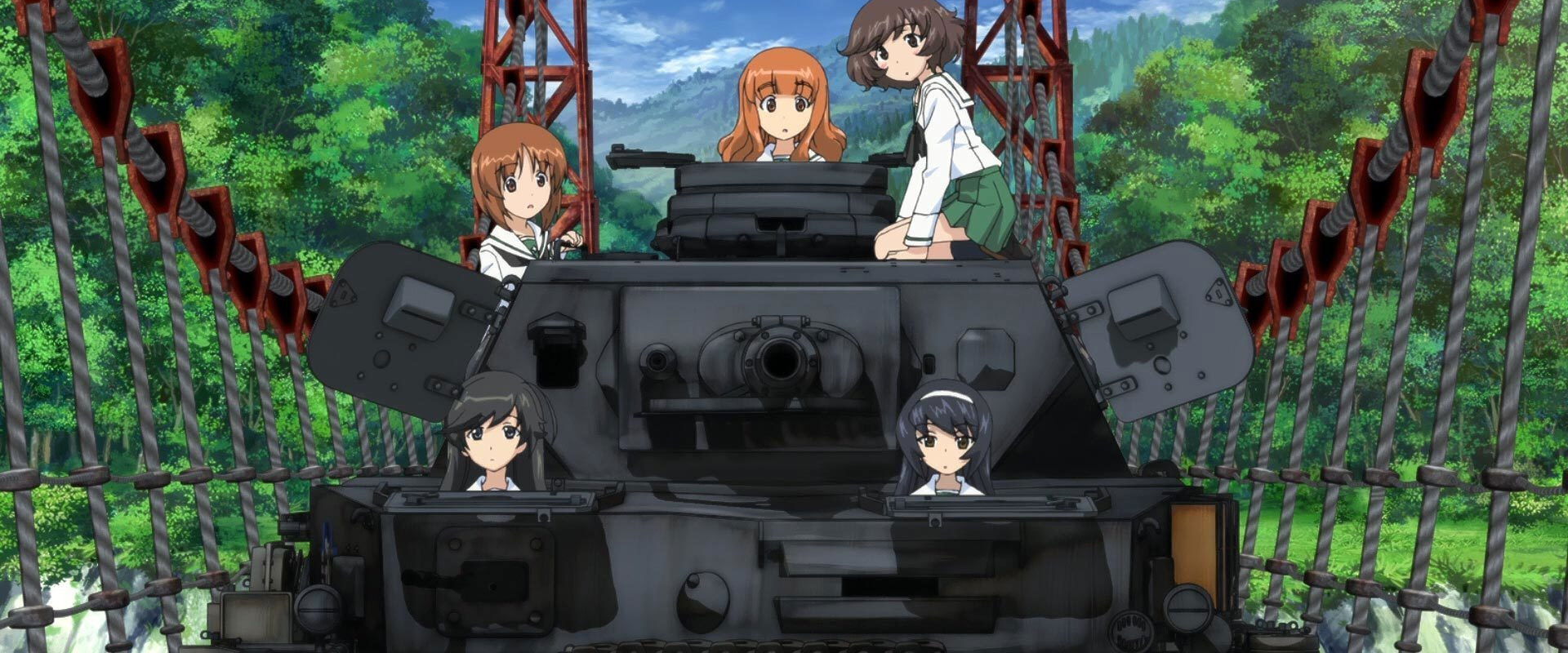 Girls und Panzer der Film backdrop