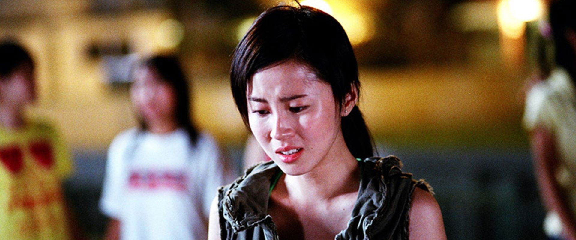 The Haunted School backdrop