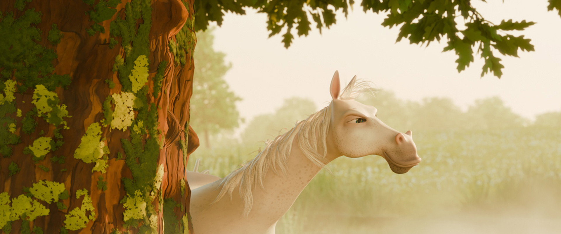 Dominykas the Horse's Journey to the Stars backdrop