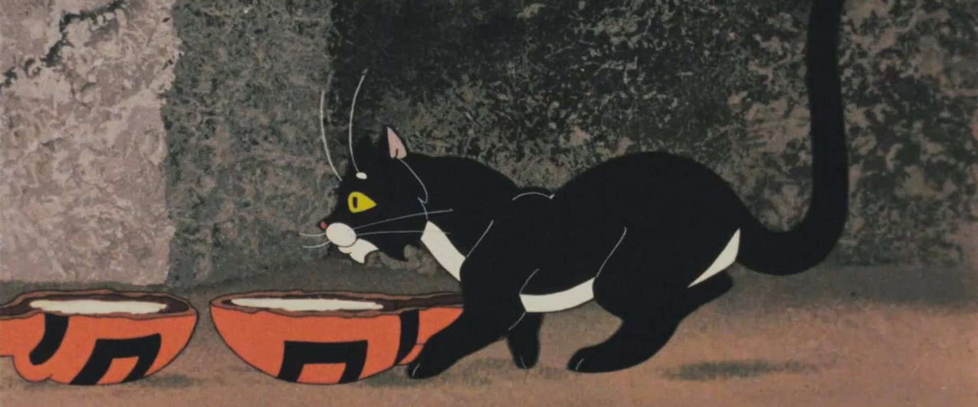 The Cat That Walked by Himself backdrop