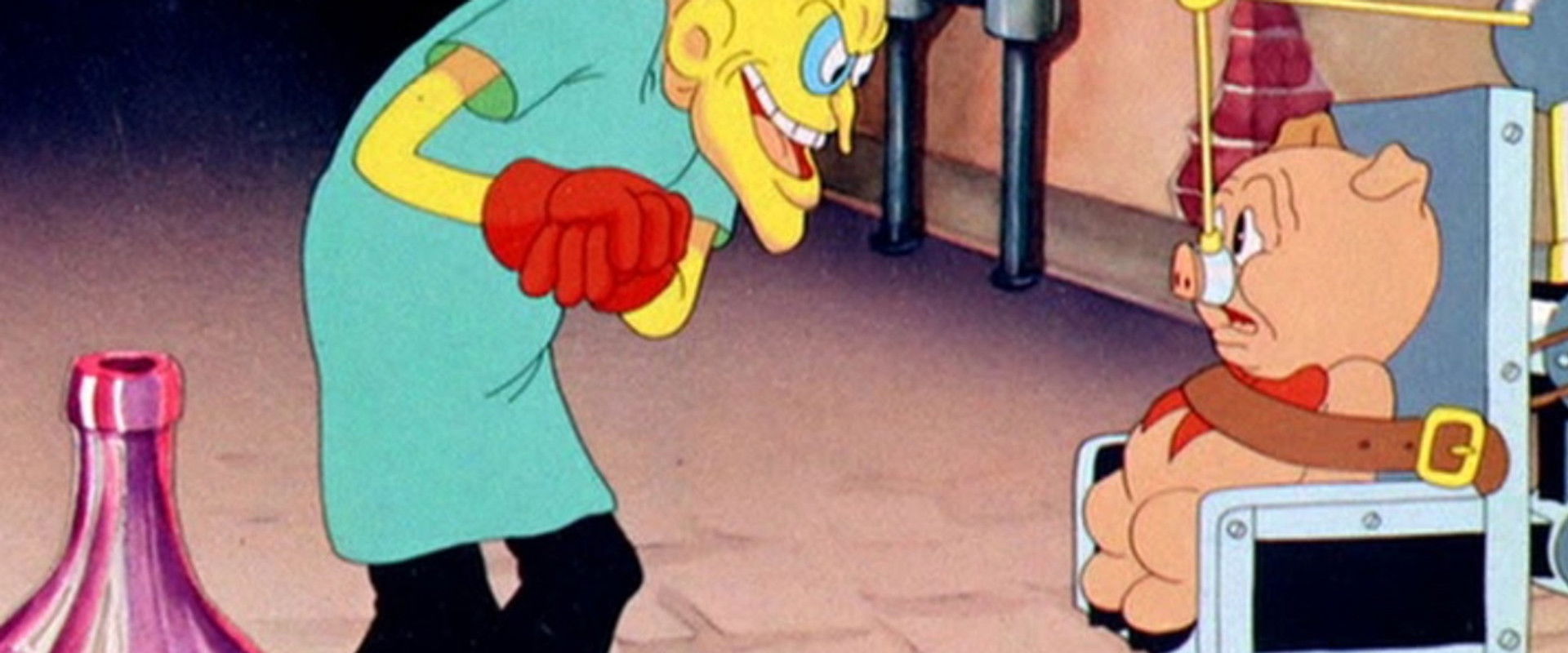 Pigs Is Pigs backdrop