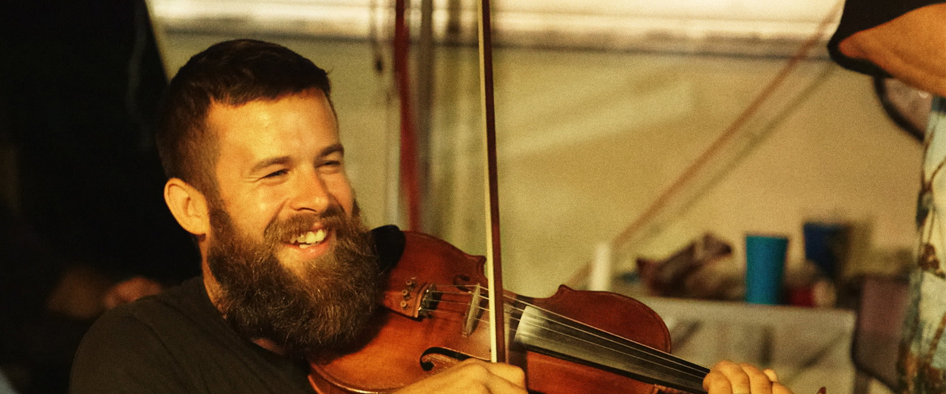Fiddlin' backdrop