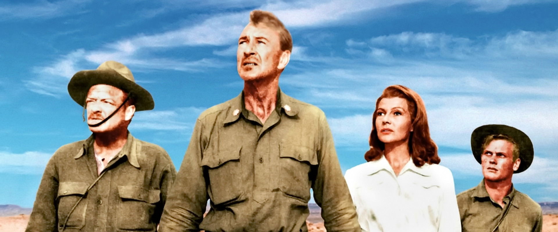 They Came to Cordura backdrop