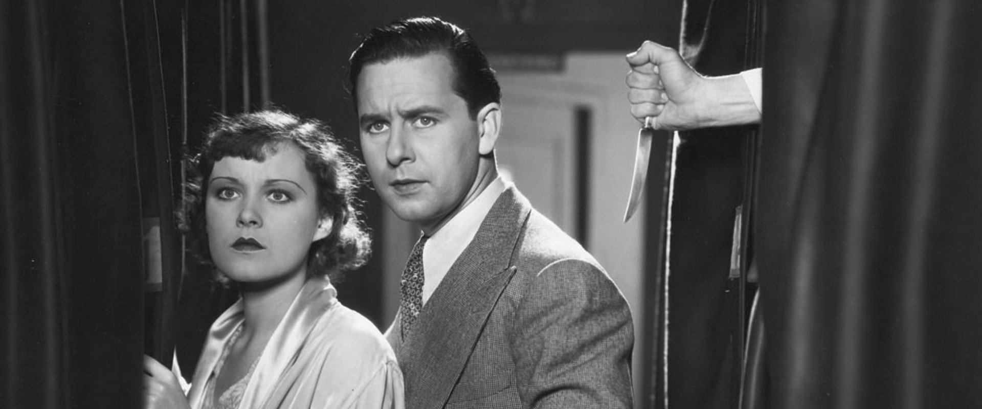 By Whose Hand? backdrop