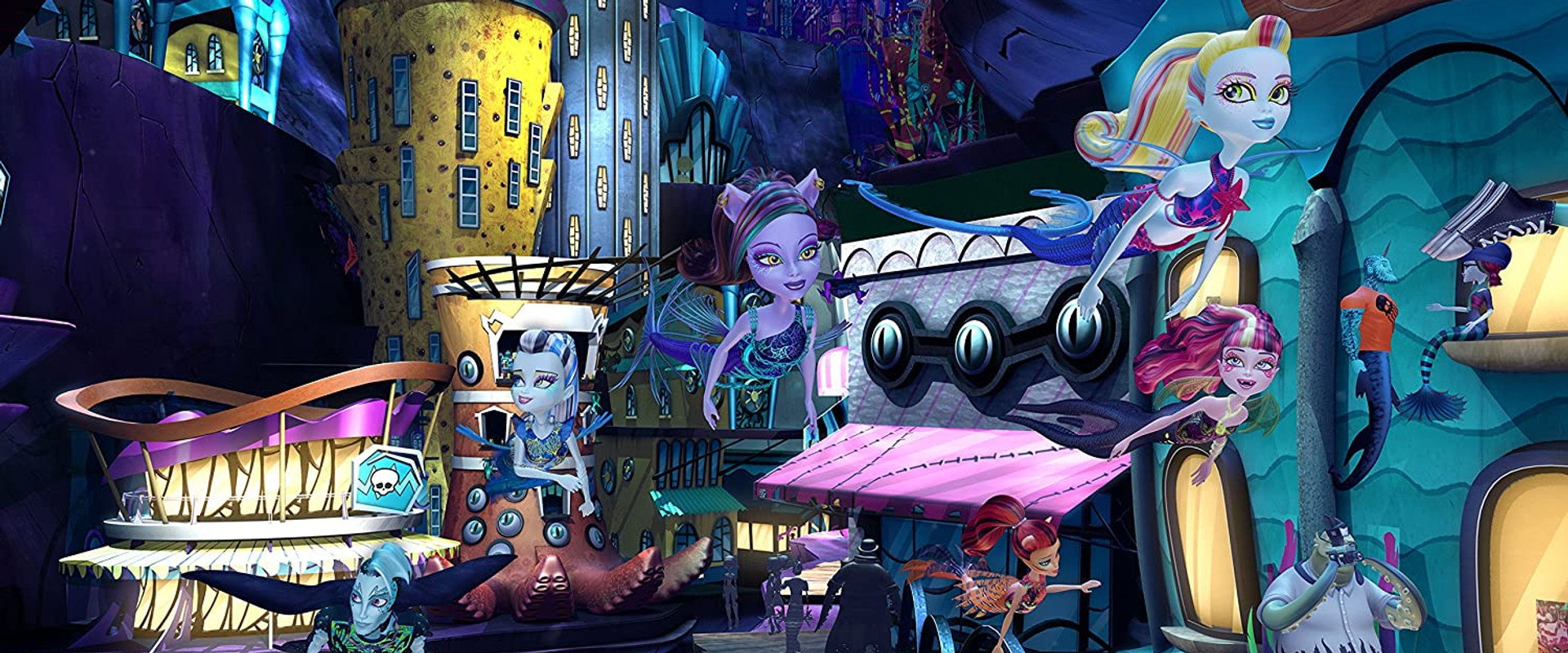 Monster High: Great Scarrier Reef backdrop