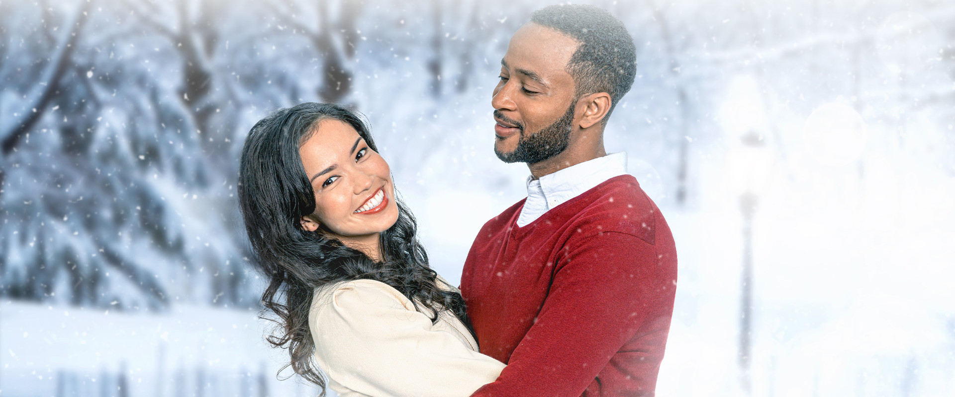 Saying Yes to Christmas backdrop
