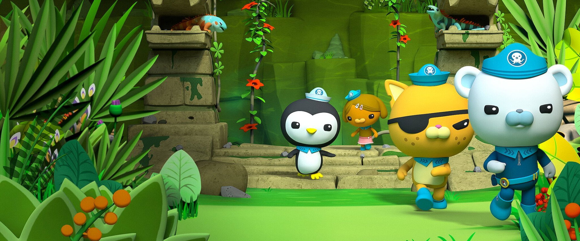 Octonauts and the Caves of Sac Actun backdrop