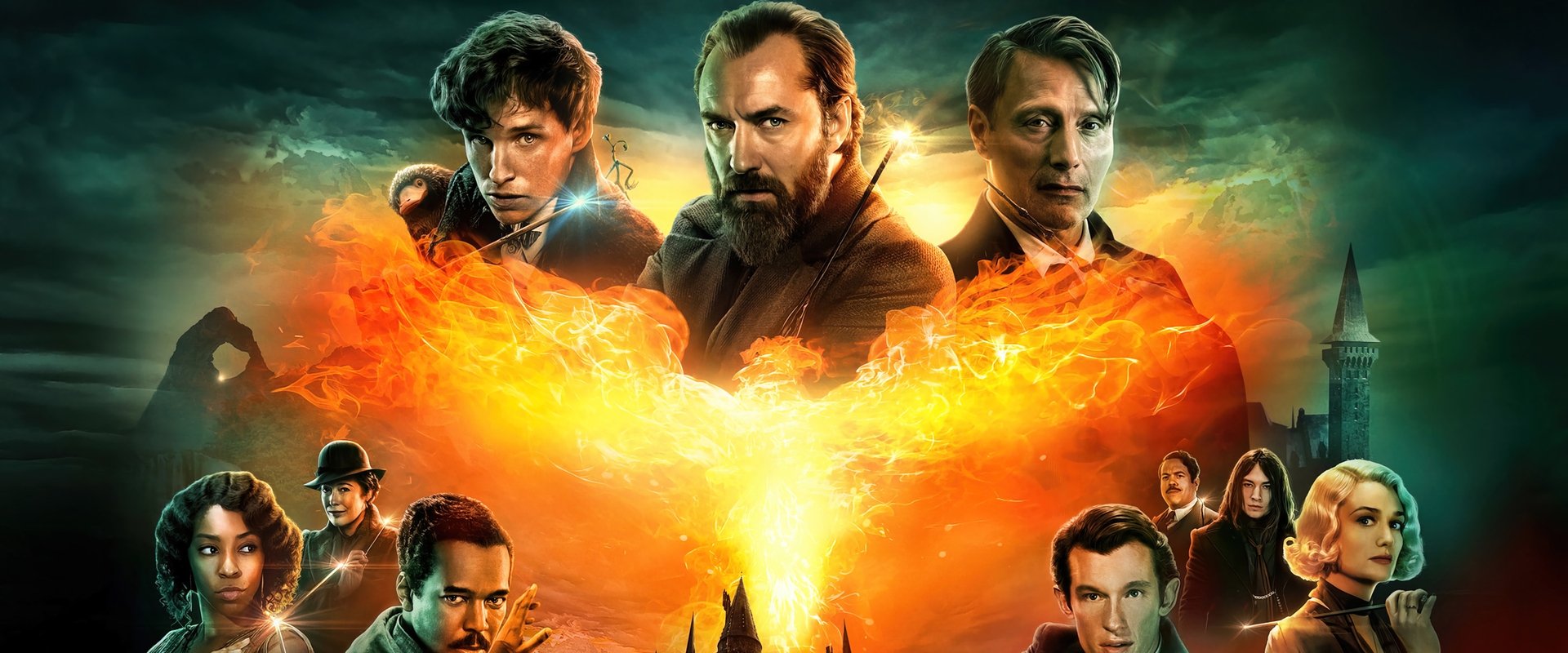 Fantastic Beasts: The Secrets of Dumbledore backdrop