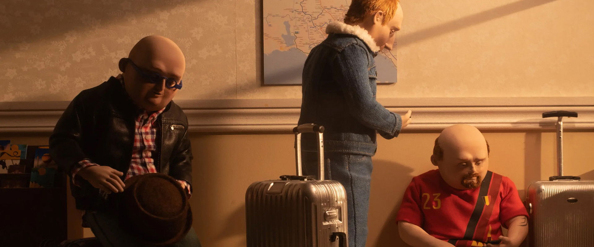 Beautiful Men backdrop