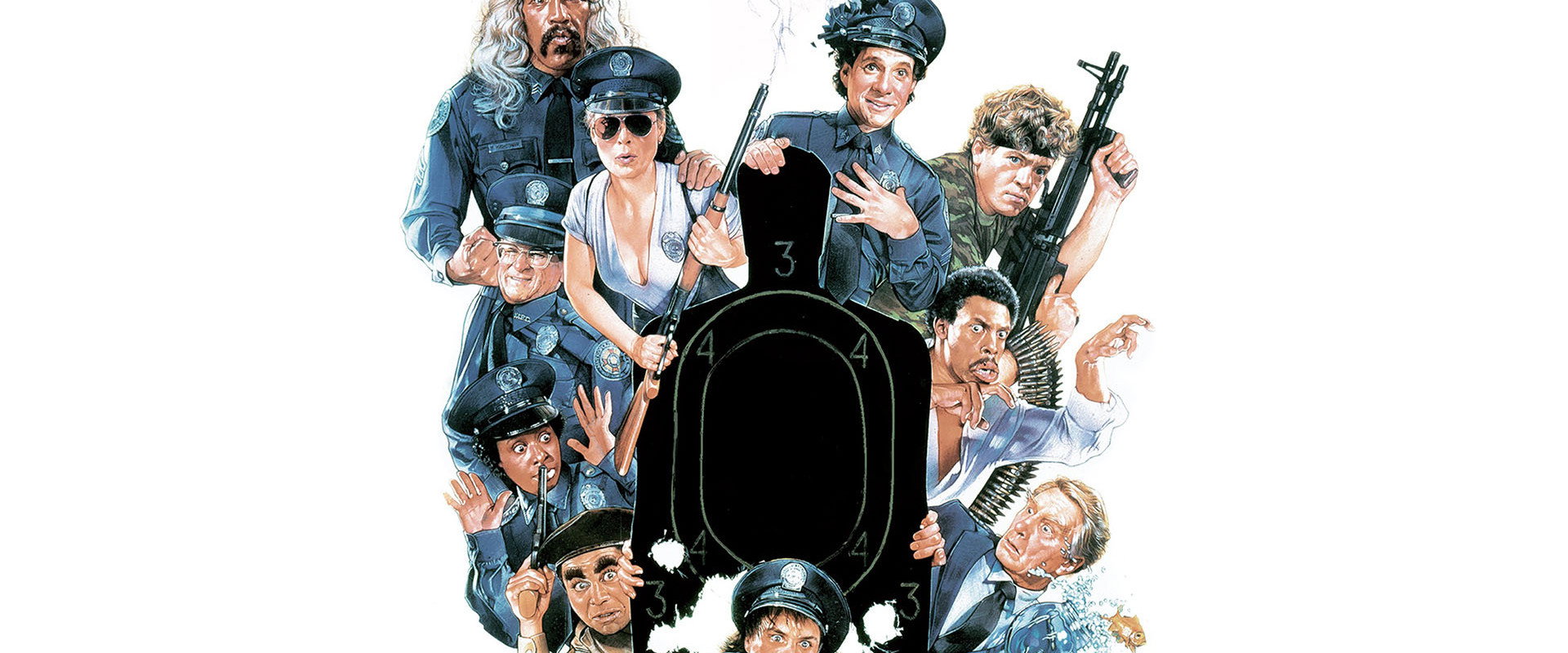 Police Academy 3: Back in Training backdrop