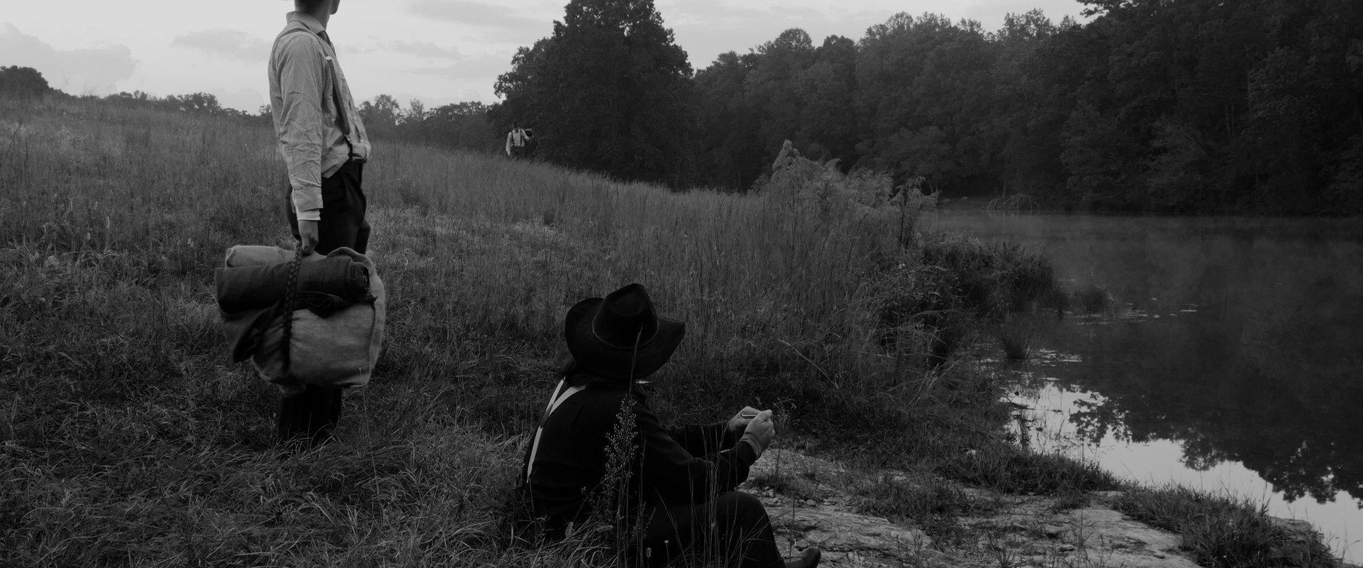 Buried on Shine Mountain backdrop