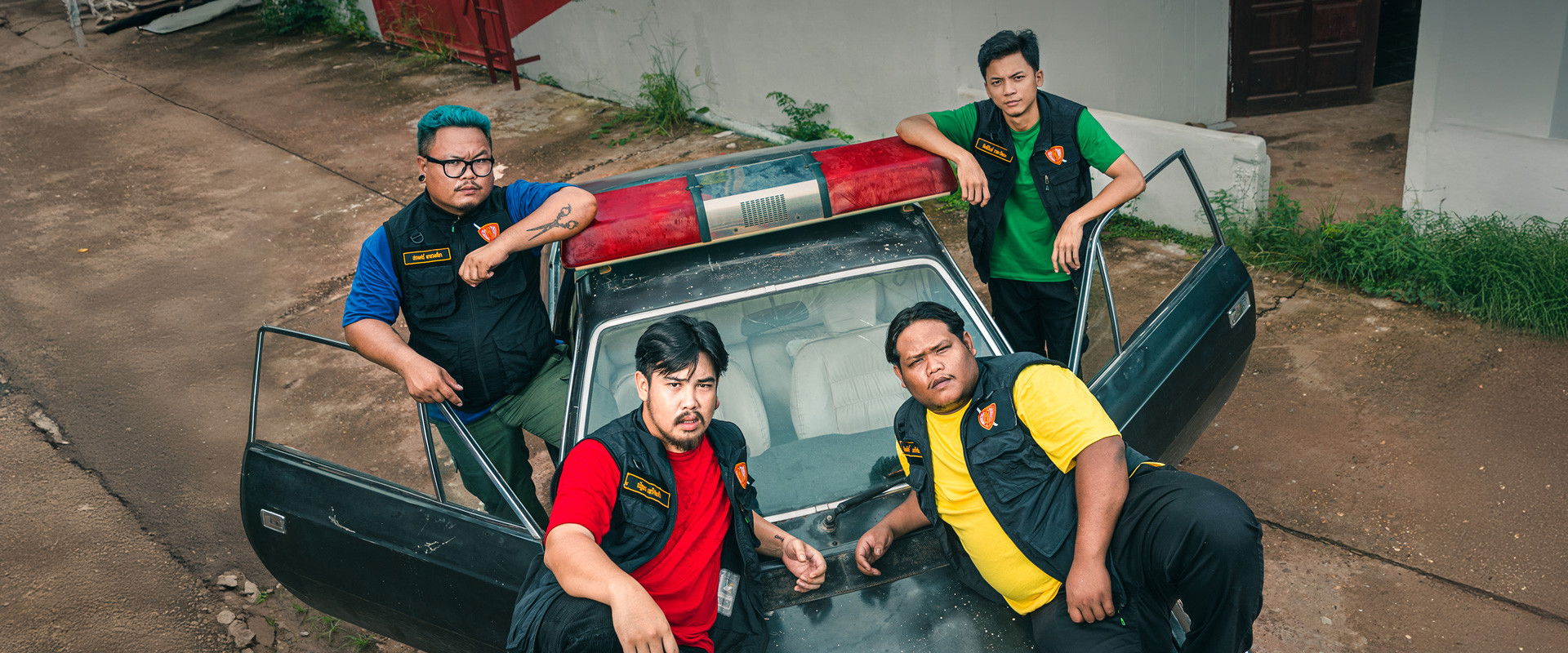 Police Modify backdrop