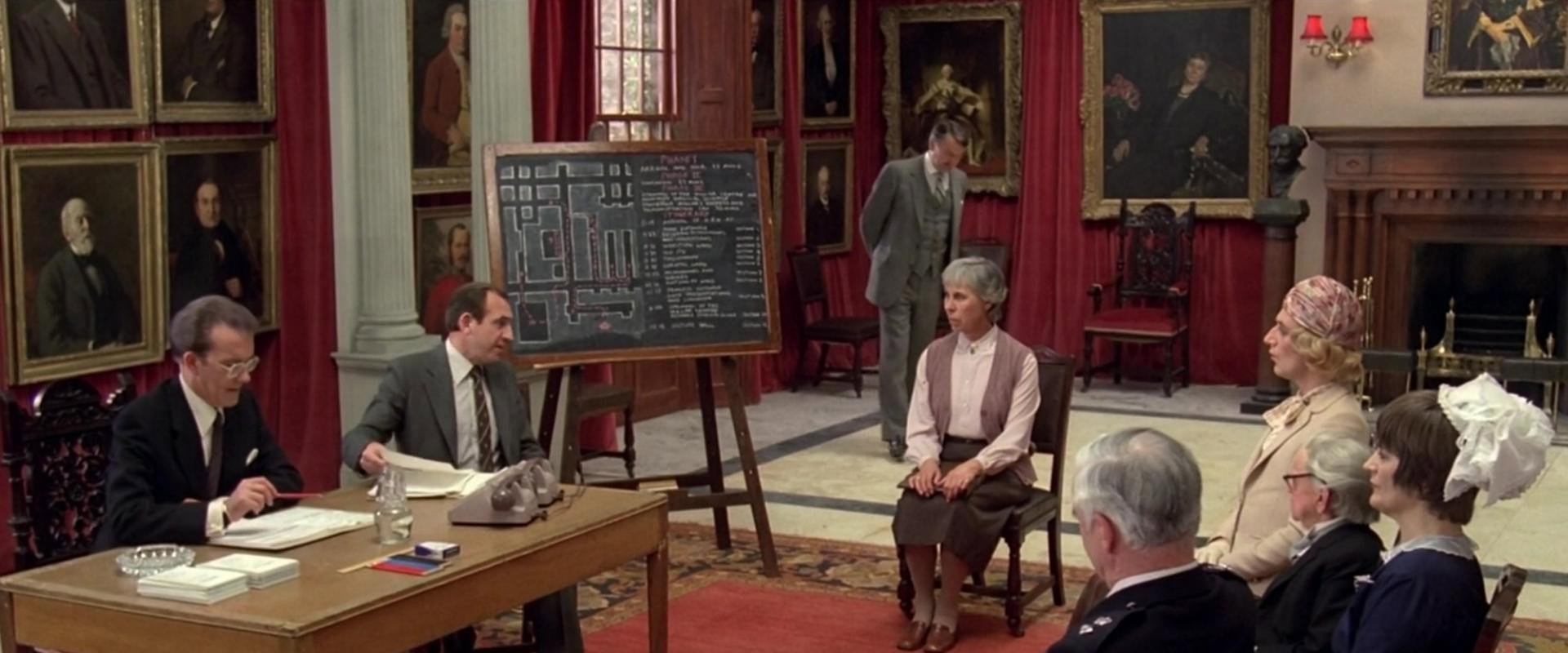 Britannia Hospital backdrop