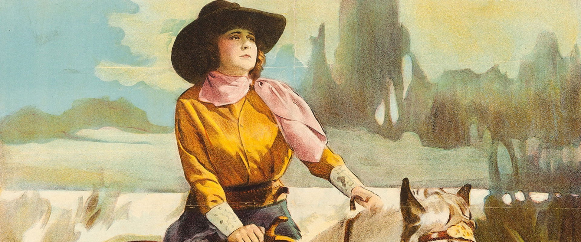 A Daughter of the West backdrop