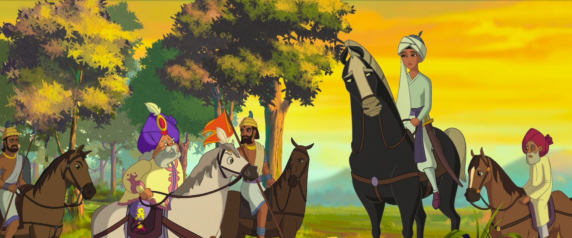 The Knight & The Princess backdrop