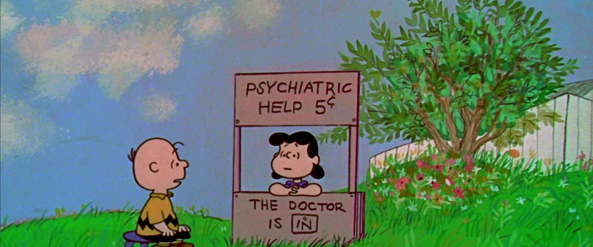 A Boy Named Charlie Brown backdrop
