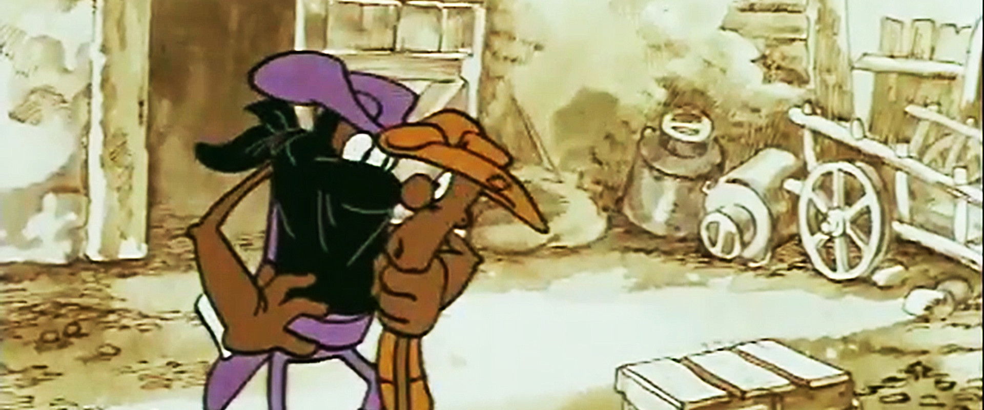 Once Cowboy, Twice Cowboy backdrop