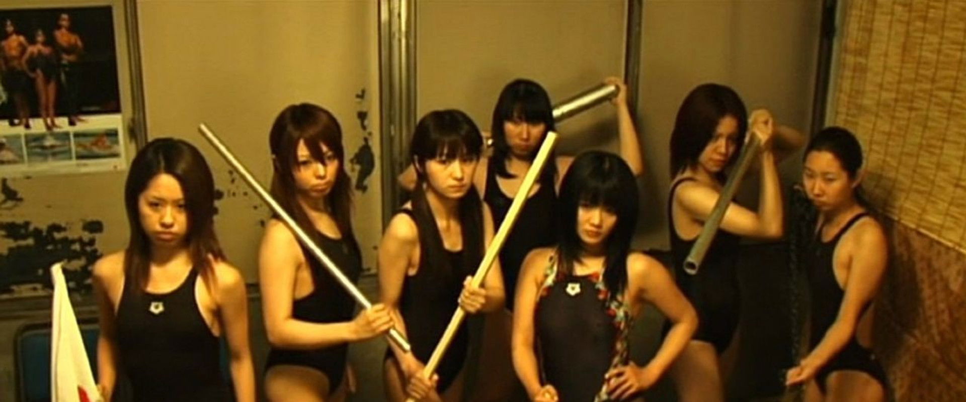 Attack Girls' Swim Team Versus the Undead backdrop