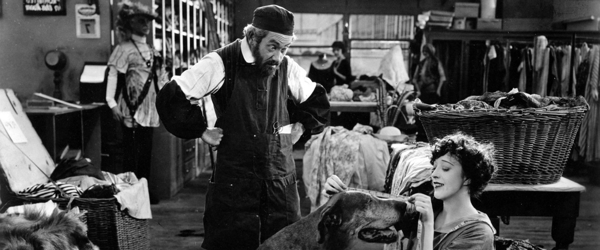 The Extra Girl backdrop