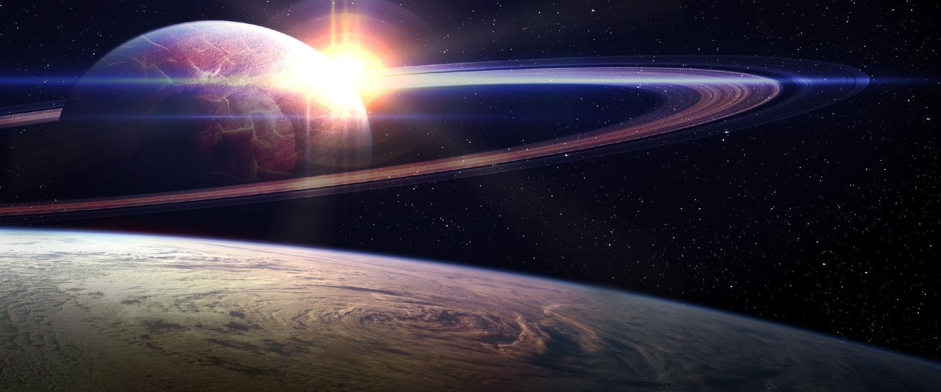 The Beginning and End of the Universe backdrop