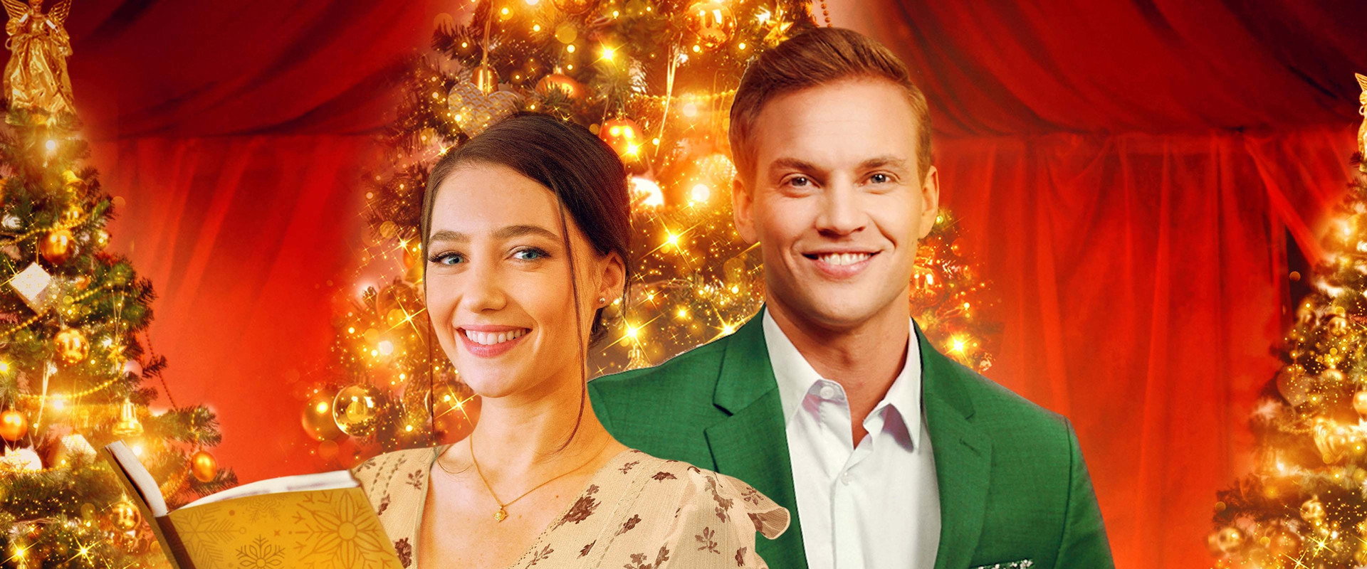 Fixing Up Christmas backdrop