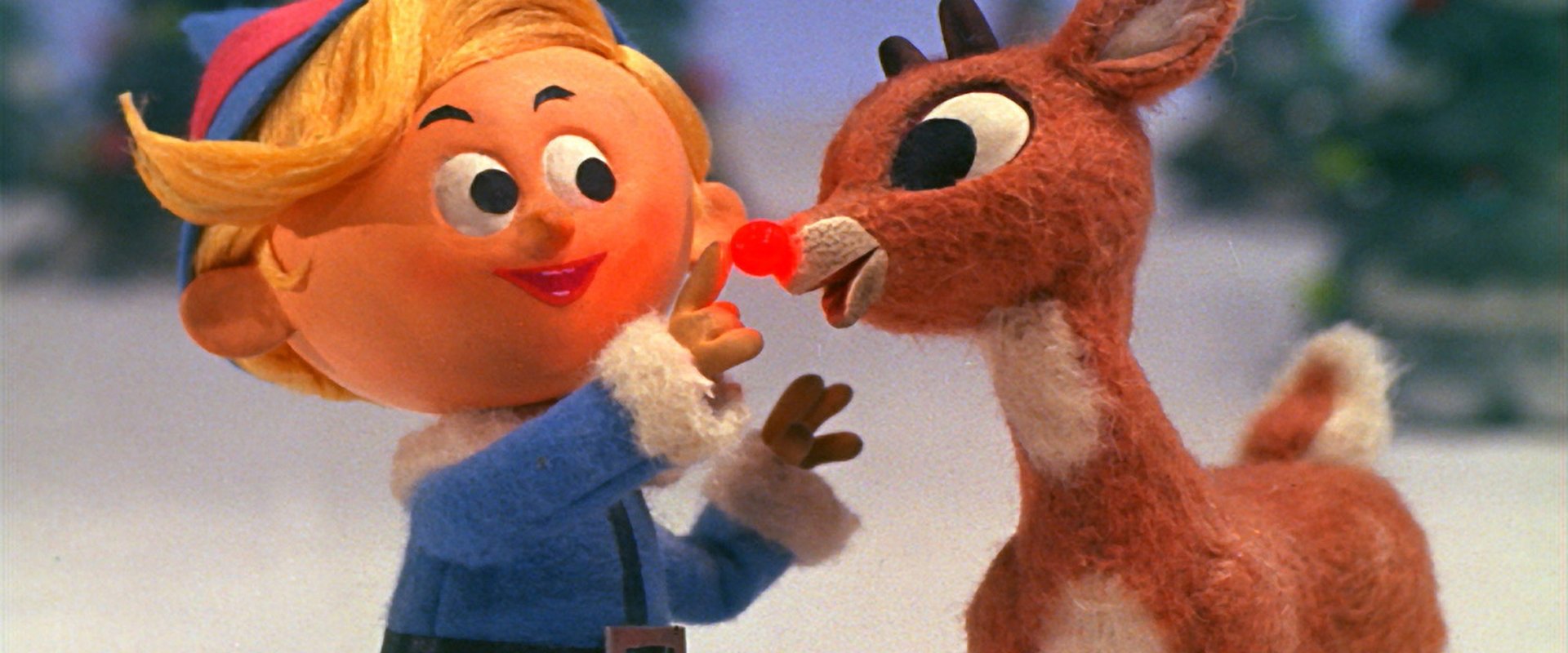 Rudolph the Red-Nosed Reindeer backdrop