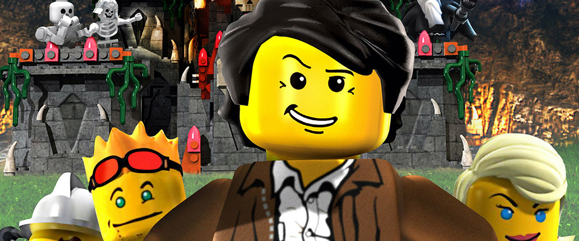 LEGO: The Adventures of Clutch Powers backdrop