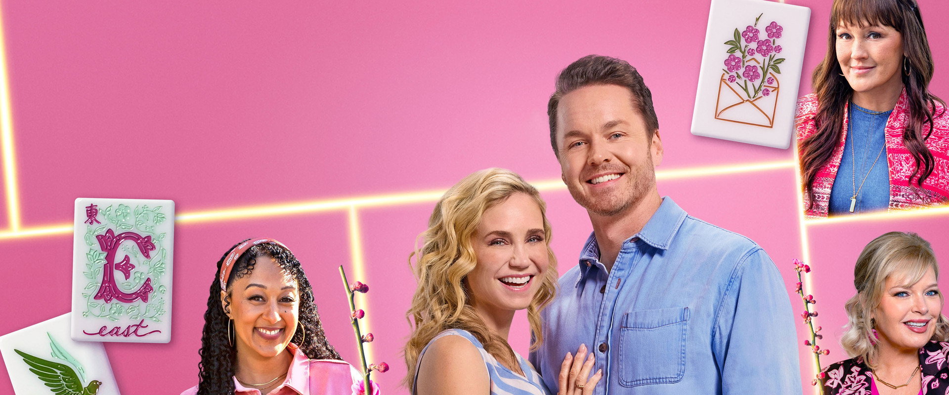 All's Fair in Love and Mahjong backdrop