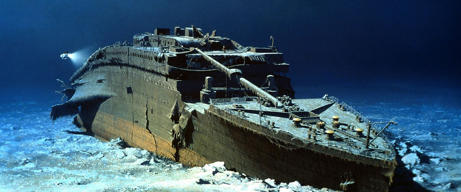 Secrets of the Titanic backdrop