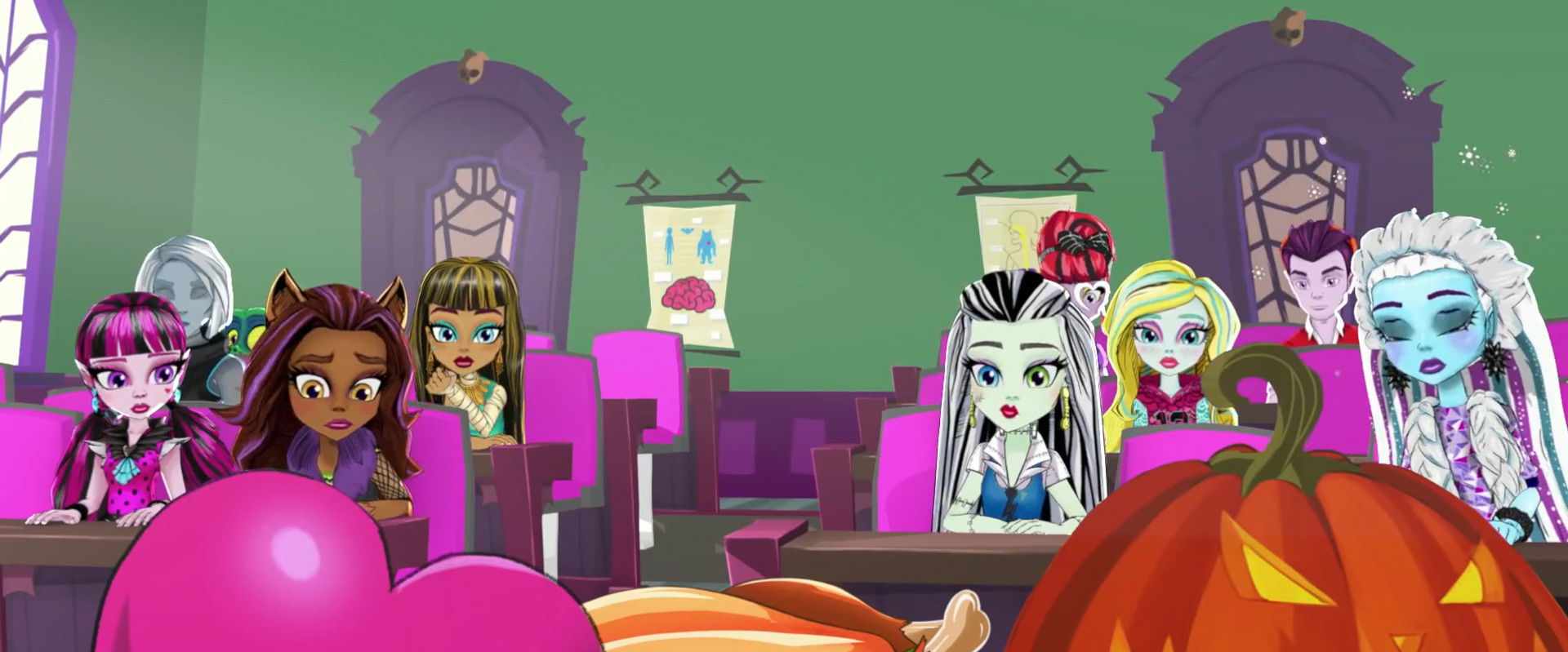 Monster High: Howliday Special backdrop