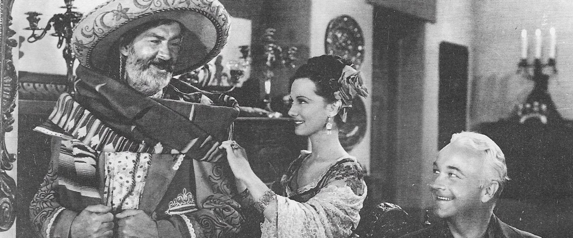 In Old Mexico backdrop