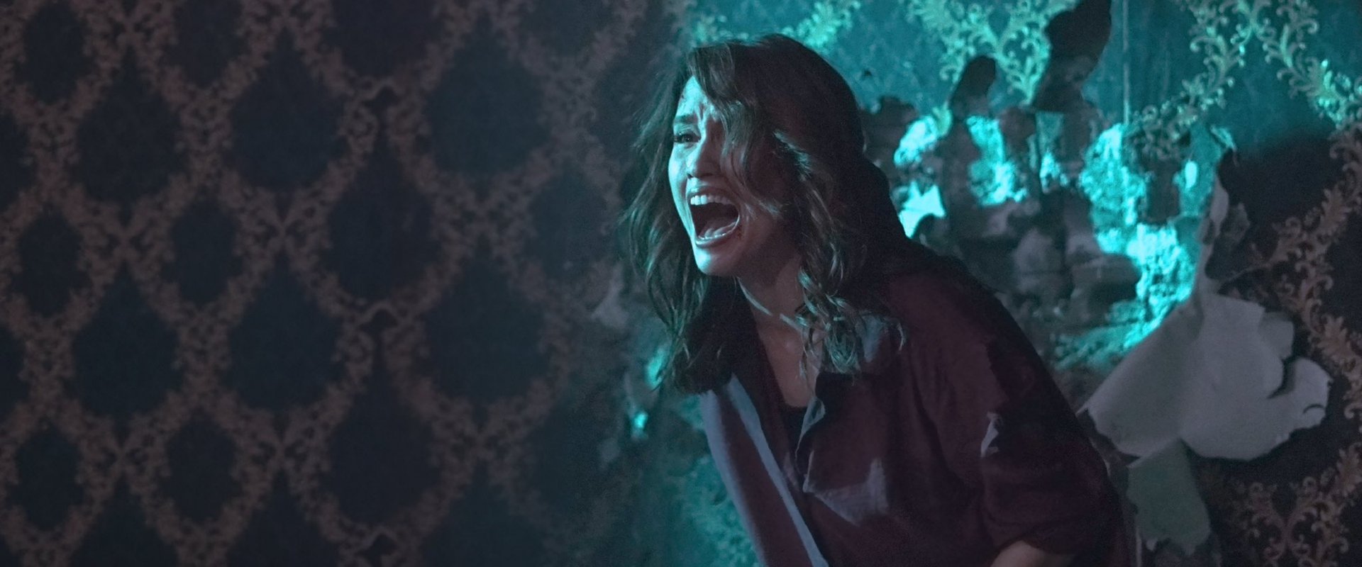 The Haunted Apartment: "Miss K" backdrop